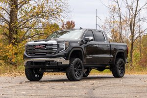 GMC Sierra 1500 Suspension Lift Kit - Front + Rear - Rough Country - 6-Inch Lift, Mono Leaf Rear, N3 Shocks - '25-'26